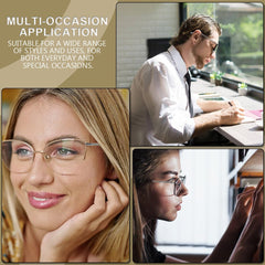 Includes replacement arms, screws, and nose pads for repair