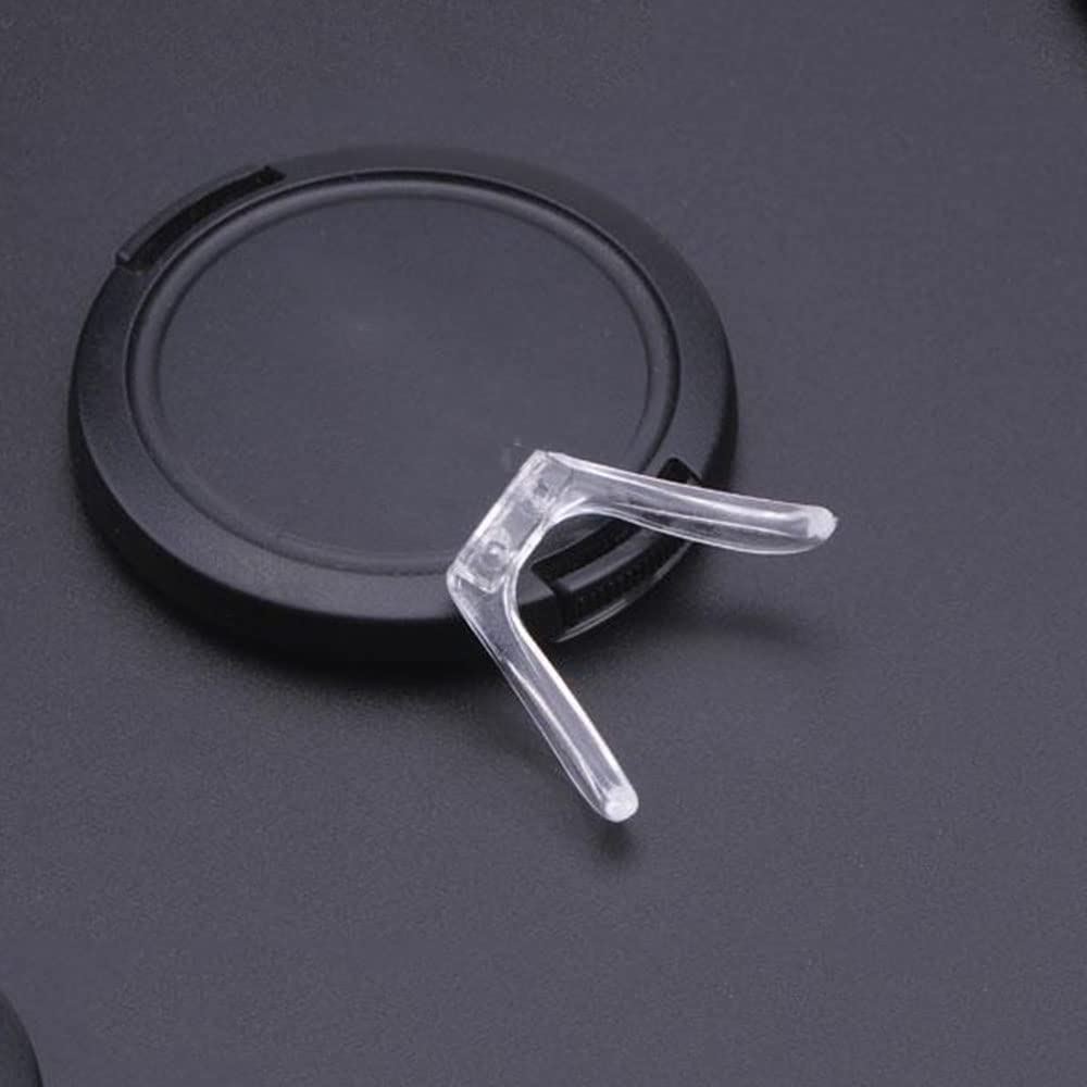 U-shaped nose pad with metal core design