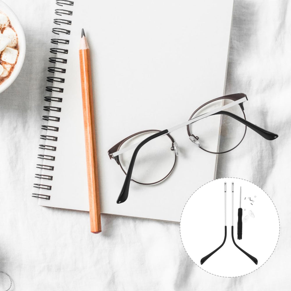 Eyeglass temple repair kit