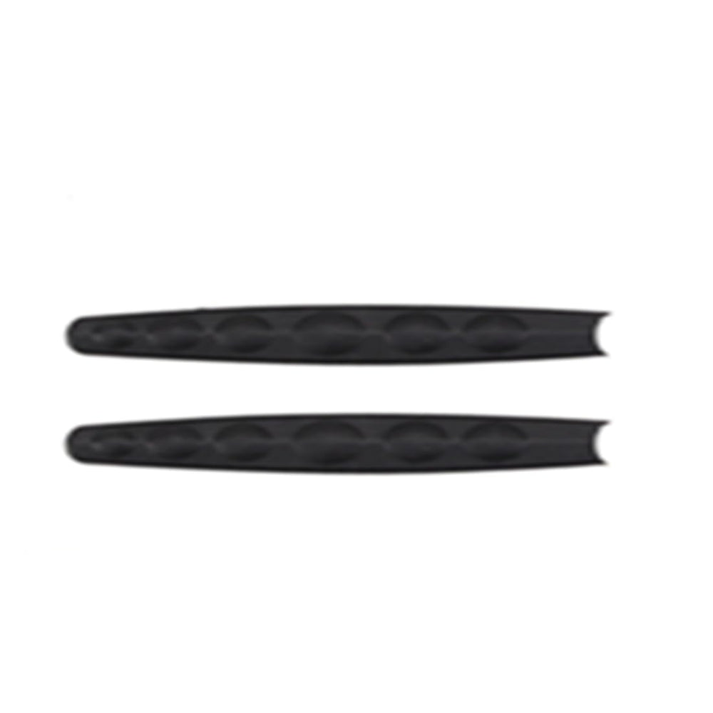 Product shot of BEHLINE eyeglass temple tips in black
