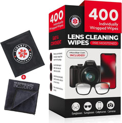 Safe for all lenses: glasses, sunglasses, and camera lenses