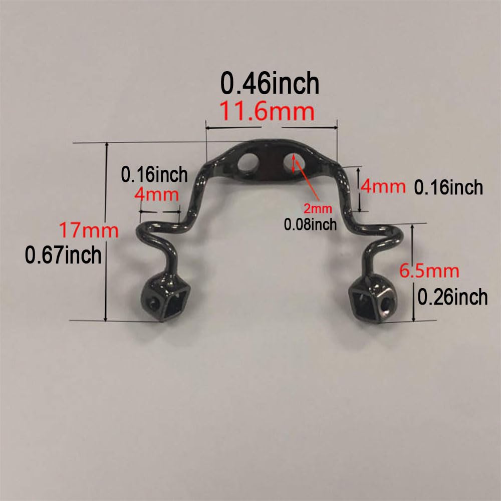 Replacement nose pad arm for eyeglasses