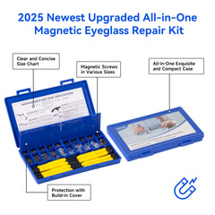 Phillips and flathead magnetic screwdrivers included