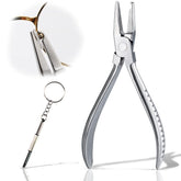Eyeglasses frame pliers adjusting nose pads