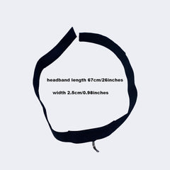 Head circumference adjustable fit from 17 to 26 inches