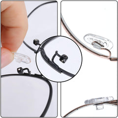 Nose pads compatible with various nose bridges and frame types