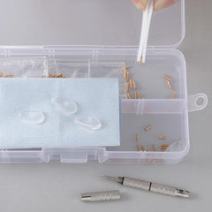 Cleaning cloth and compact storage case