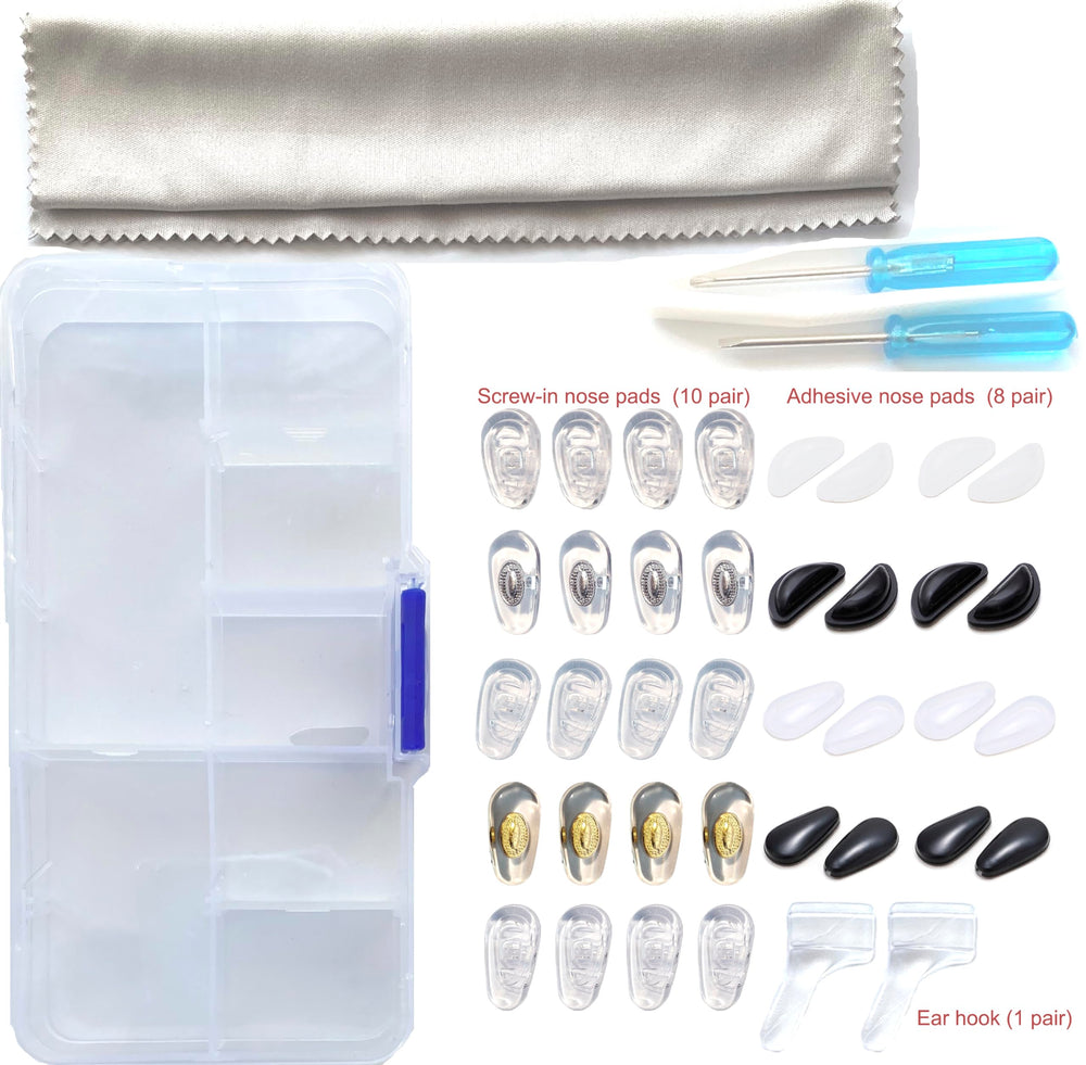 EYEGLASSTOR eyewear repair kit inside storage box