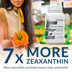 EyePromise Screen Shield packaging box and bottle