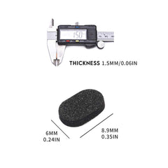 Eyewear cleaning cloth included in the package