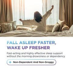 Sleep capsules showing time-release design