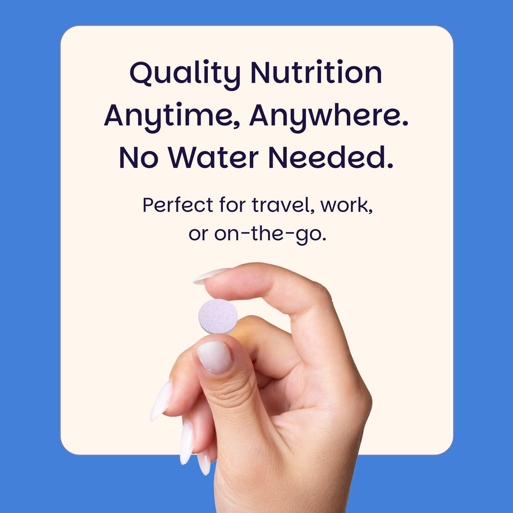 No artificial flavors and sugar-free claim on EZ Melts label