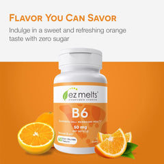 Non-GMO vegan-friendly Vitamin B6 50 mg label