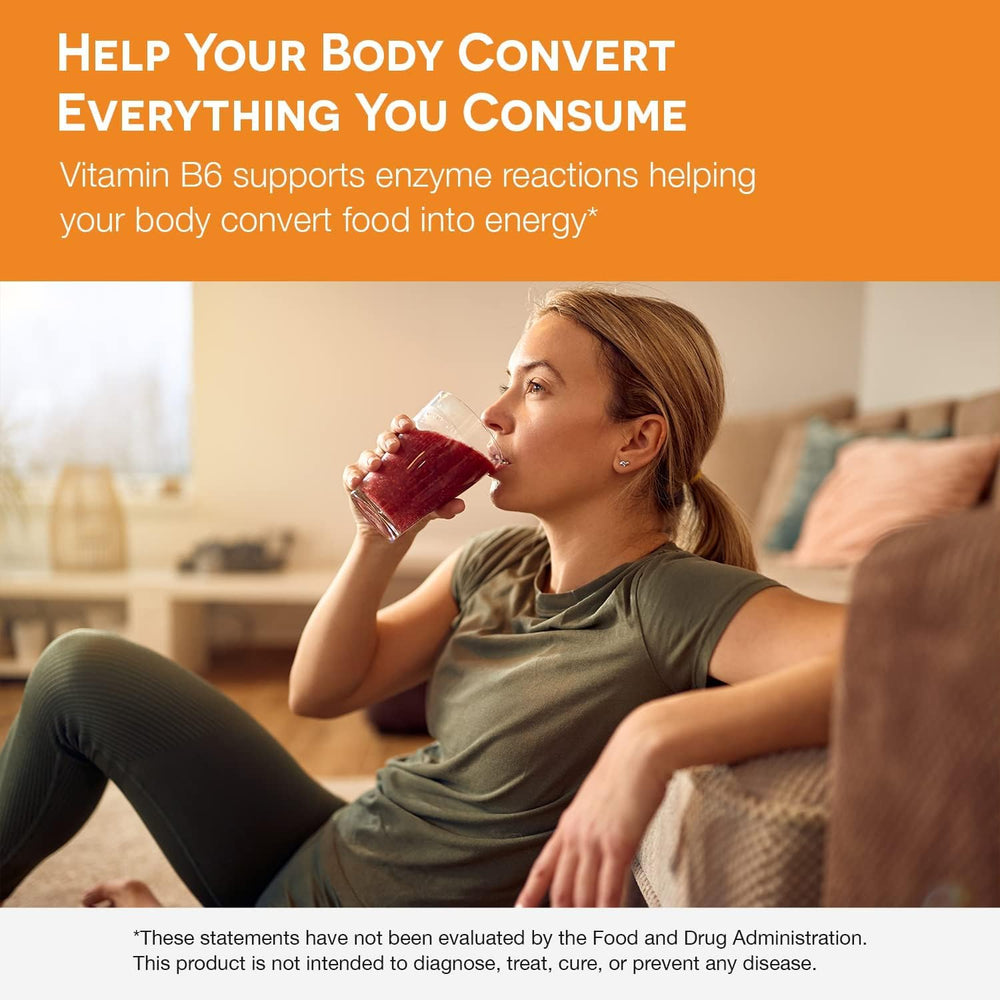 Active lifestyle with energy after taking EZ Melts Vitamin B6