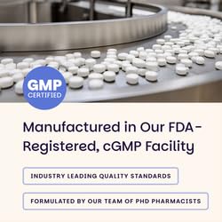 Allergen-safe, vegan and non-GMO label on bottle