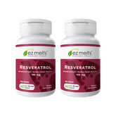 EZ Melts resveratrol 150 mg 2-pack hero image