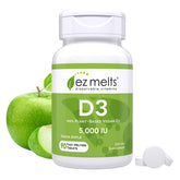 EZ Melts Vitamin D3 5000 IU dissolvable tablet