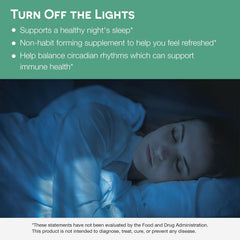 Melatonin melts dissolving on the tongue