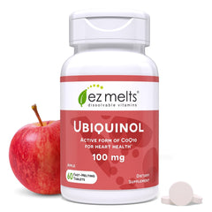 EZ Melts Ubiquinol 100mg hero image