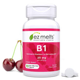 EZ Melts Vitamin B1 25 mg dissolvable tablet