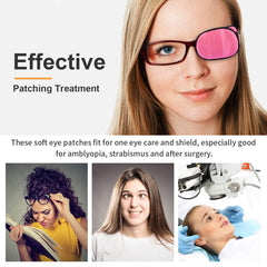 Washable and reusable silk eye patch for long-term therapy