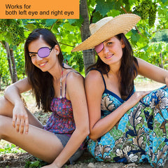 Reusable and washable eye patches for daily use