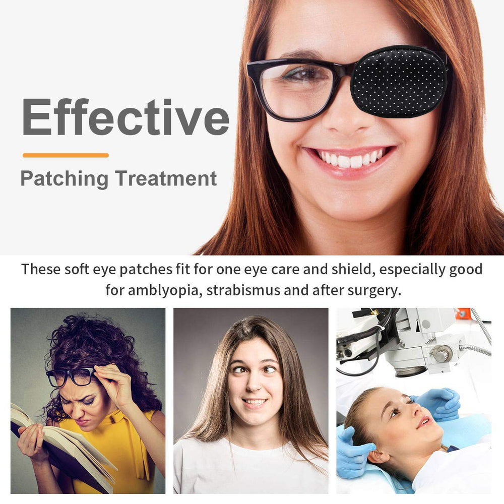 Product view with packaging and care instructions for eZAKKA eye patches