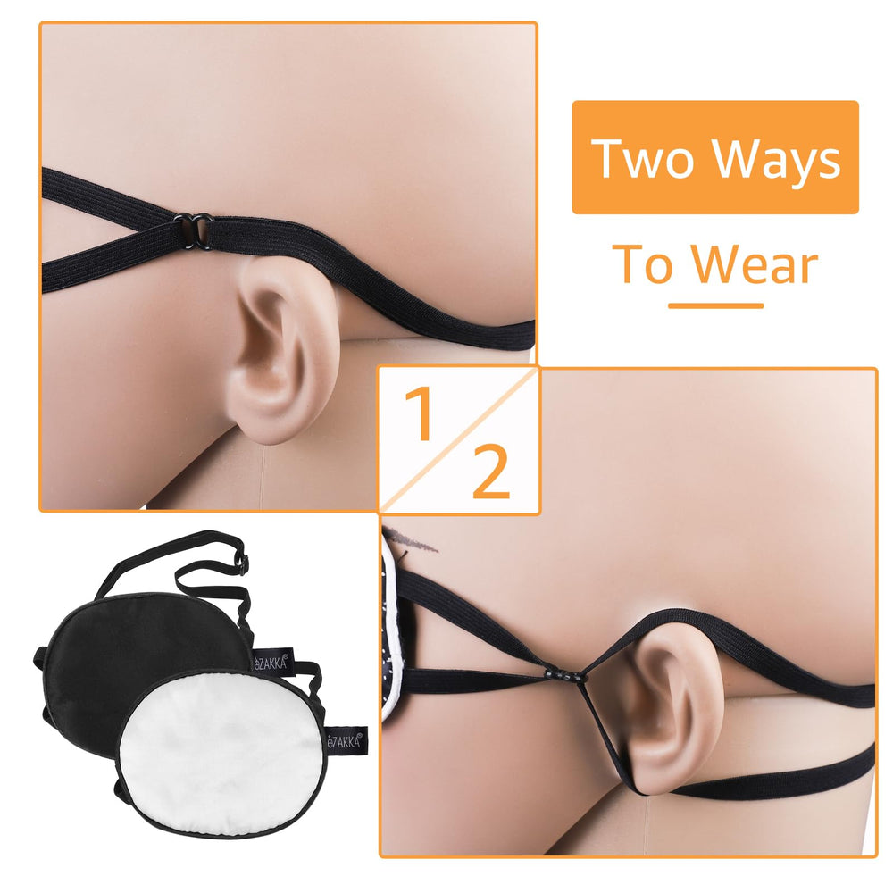 Eye patches suitable for amblyopia and strabismus