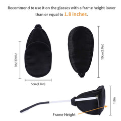 100% mulberry silk eye patch material