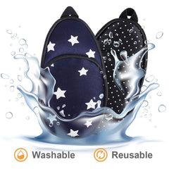 Breathable, non-adhesive eye patch for amblyopia and strabismus