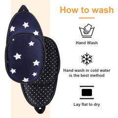 Reusable eye patch for glasses, hand wash in cold water