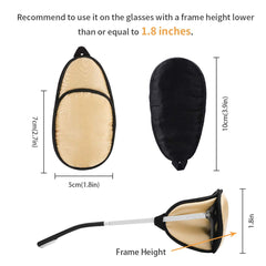 Eye patch for amblyopia and post-surgery care by eZAKKA