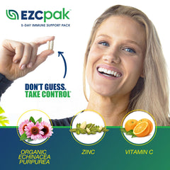 Clinical study badge and NIH registration for EZC Pak