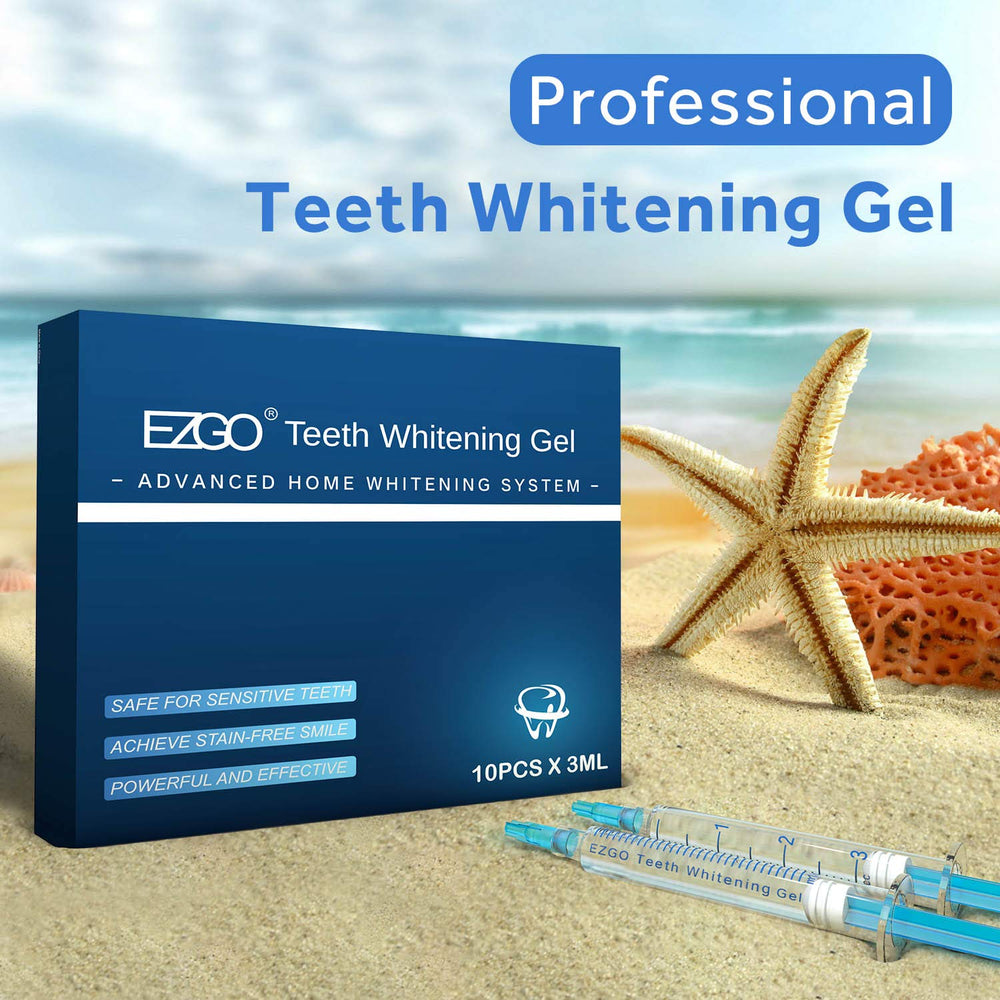 Safe-for-sensitive-tooth whitening gel in professional-grade packaging