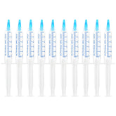 EZGO 10-pack teeth whitening gel refills packaging front