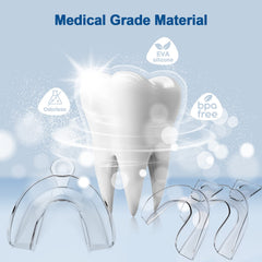 Custom-fit, comfortable teeth whitening trays