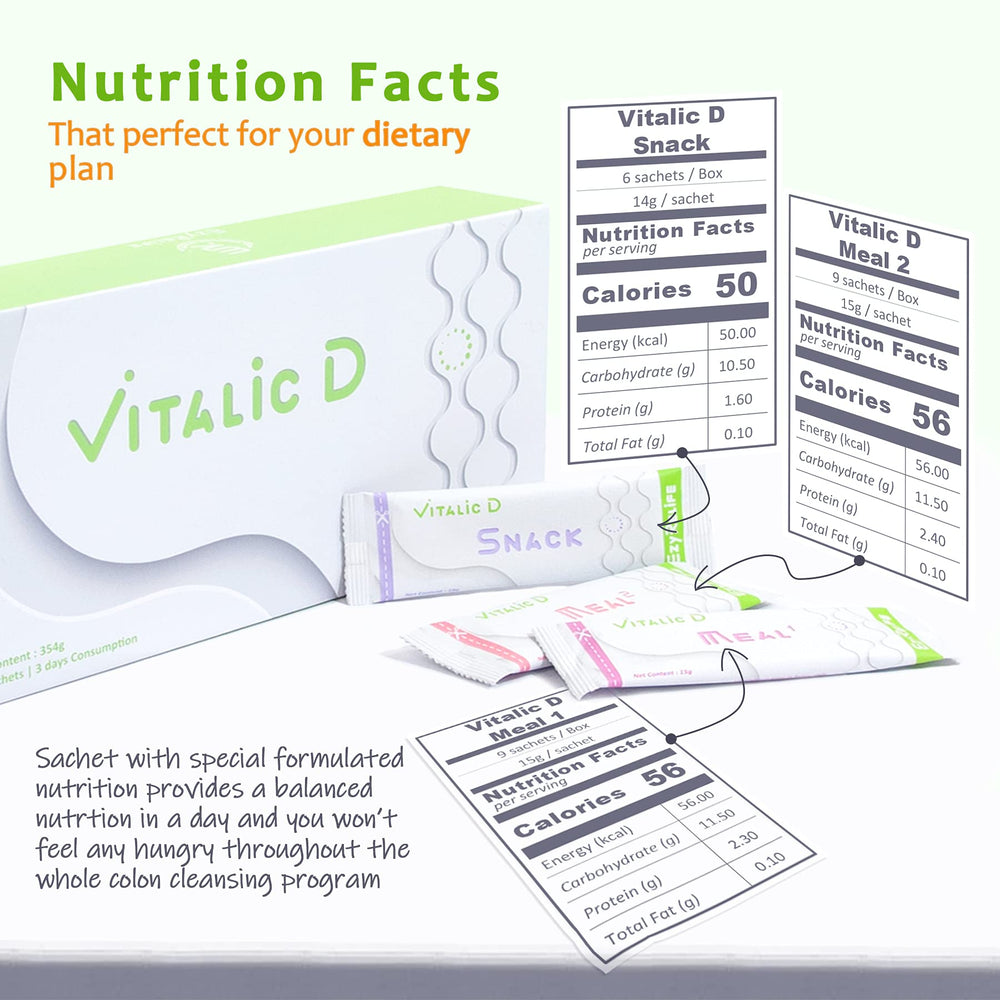 Berries flavor sachet for EzyRelife Deep Colon Cleanse