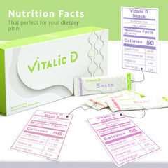 EzyRelife Vitalic D single powder packet close-up for easy on-the-go use