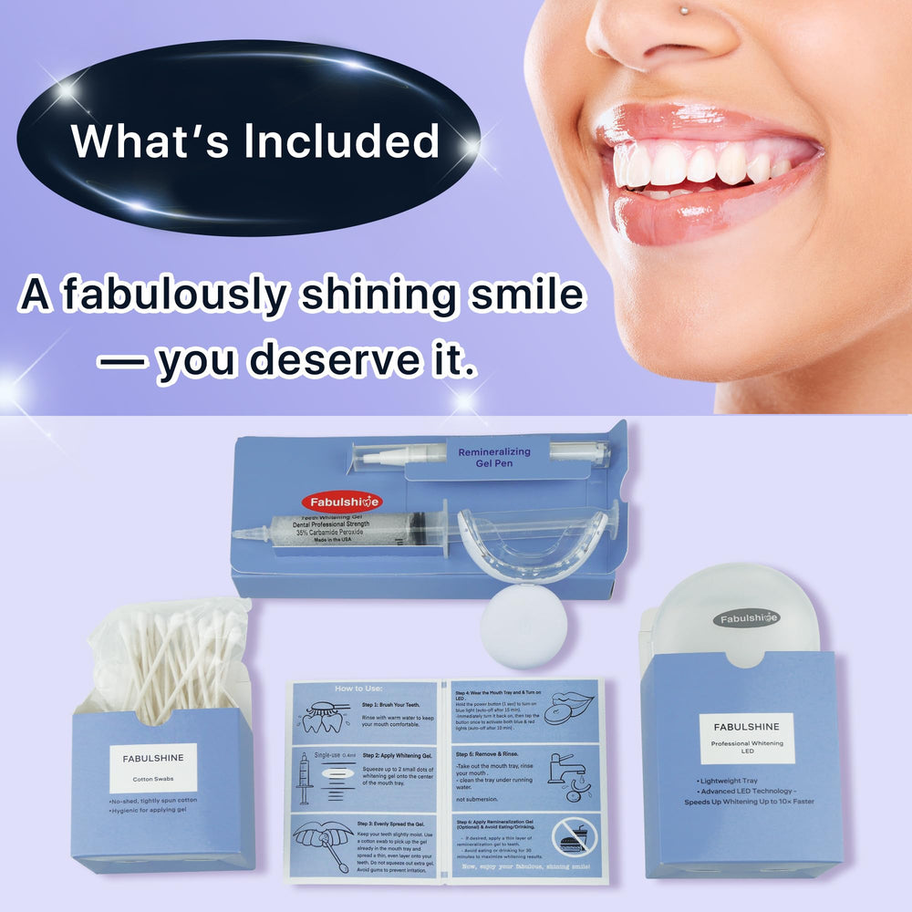 Storage case for the whitening kit