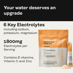 Front of Factor Form Hydration Boost box packaging