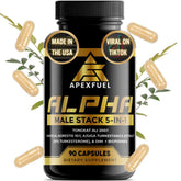 Front view of fadogia agrestis supplement for men bottle