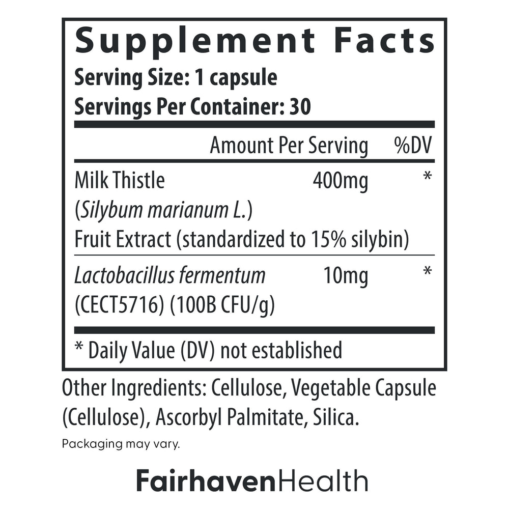 Close-up of 30 capsules in bottle