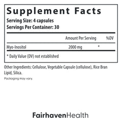Fairhaven Health capsules held in hand demonstrating capsule size and convenient dosing