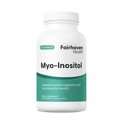 Fairhaven Health front packaging showing product name and 120 capsules benefiting clear choice