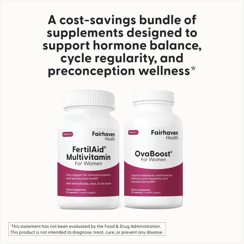 Fairhaven Health supplement label and ingredients view for transparency