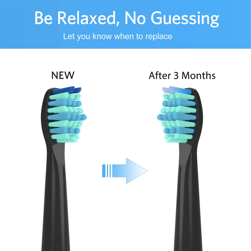 Head design allows easy replacement with a right-turn