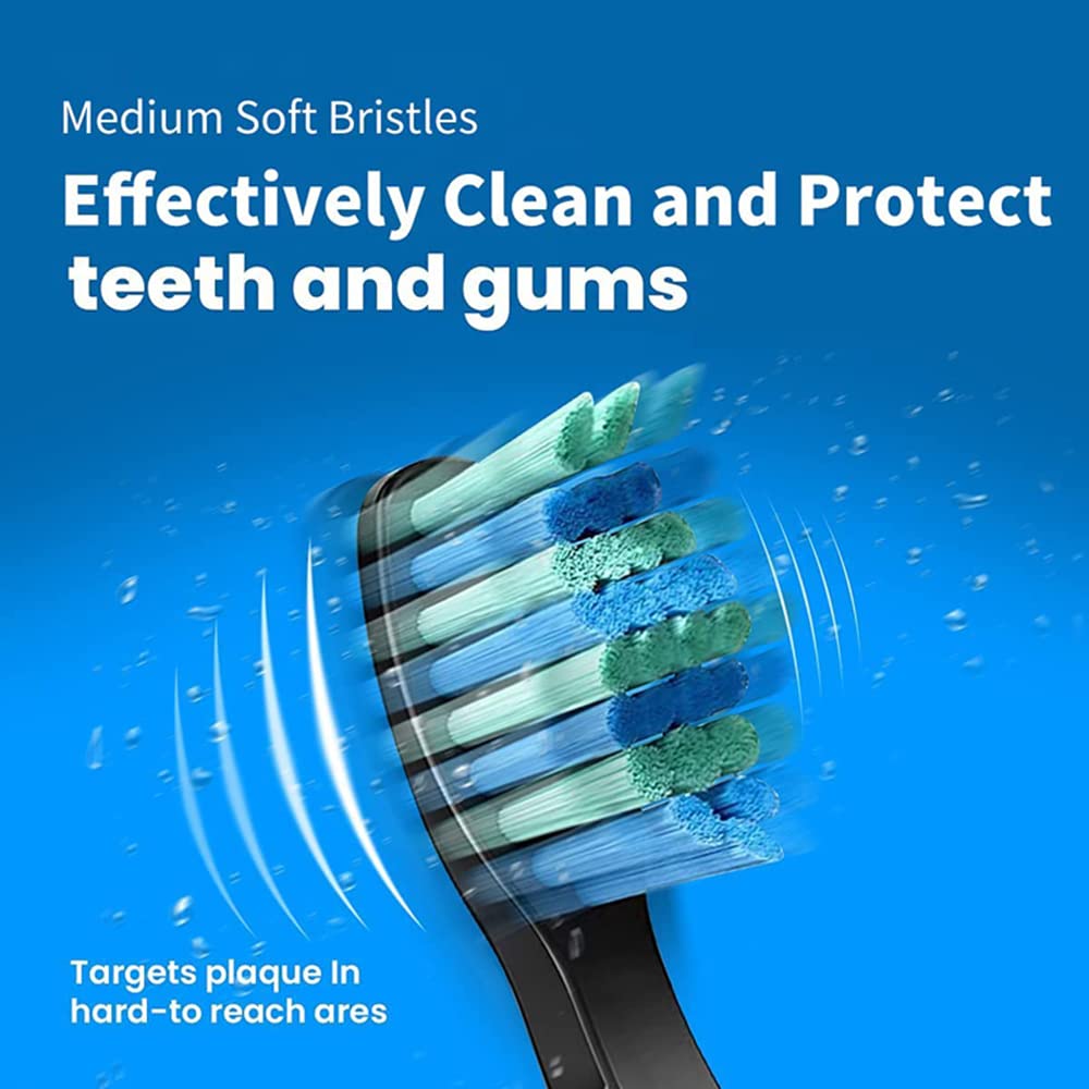 Medium soft black bristles on FairyWill head