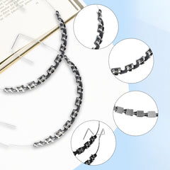 Black braces fake retainer set - 3rd pair for dental education