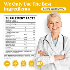 Family-friendly vegan magnesium glycinate gummies