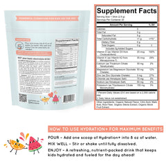 Family using Hydration+ Electrolyte Drink Mix for Kids Melon Splash